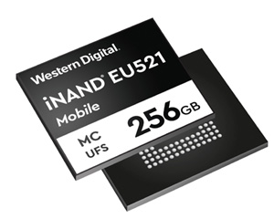 웨스턴디지털, 5G 스마트폰을 위한 UFS 3.1 임베디드 플래시 공개